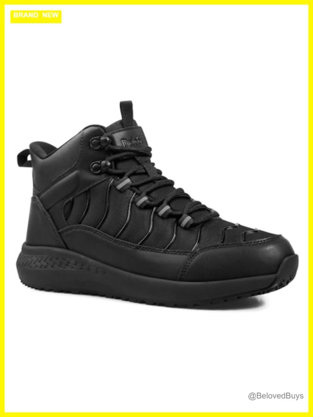 Slip Resistant Waterproof Boots - Comfortable Ankle Support Work Shoes for